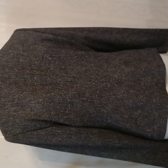 🌺 Beautiful Village by Liz Claiborne grey with black and white specks jacket 6 - Picture 2 of 5